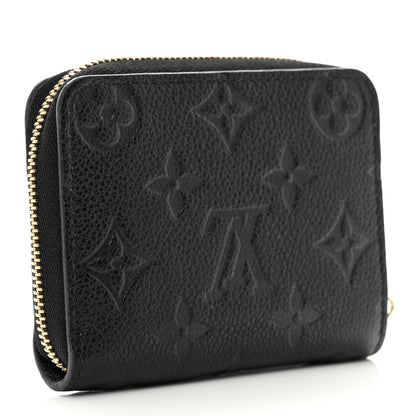Louis Vuitton Empreinte Zippy Coin Purse Black 3 of 7