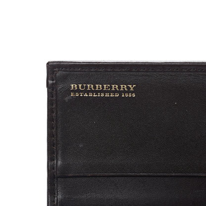 Burberry Haymarket Check Continental Wallet Chocolate 6 of 14