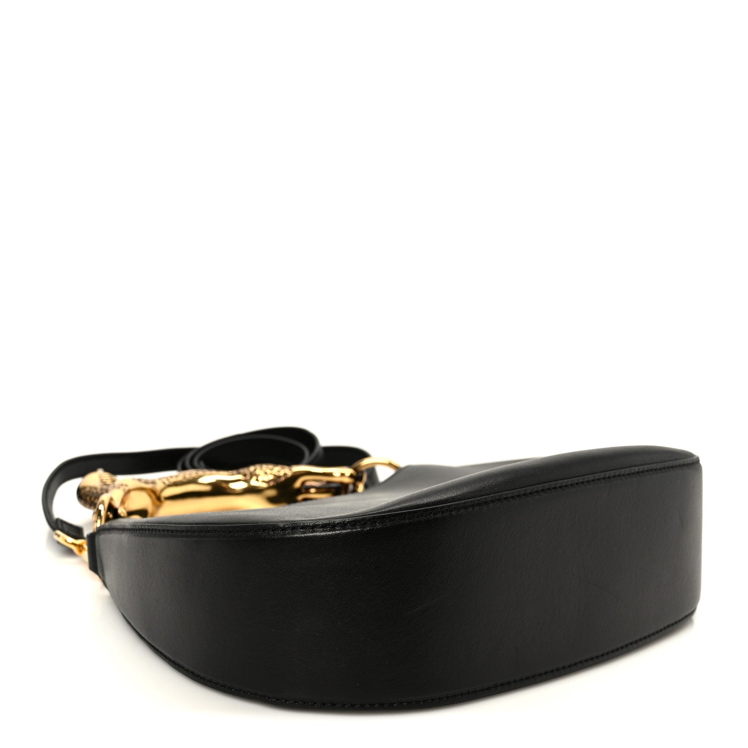 Lanvin Lambskin Cat Hobo Black 4 of 11