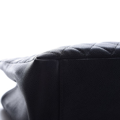 Chanel Caviar Quilted Grand Shopping Tote GST Black 10 of 14