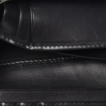 Christian Dior Monogram Dior Saddle Wallet Black 7 of 8