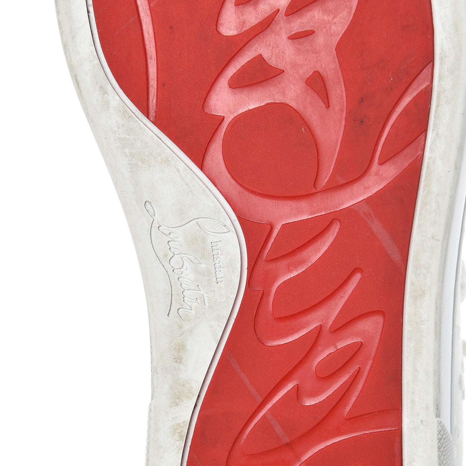 Christian Louboutin Calfskin Womens Rantulow Orlato Flat Sneakers 37 Latte 13 of 15