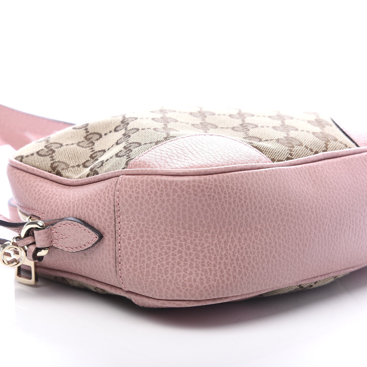 Gucci Monogram Mini Bree Messenger Bag Beige Soft Pink 8 of 9
