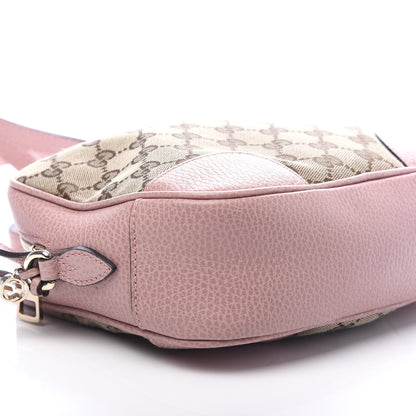 Gucci Monogram Mini Bree Messenger Bag Beige Soft Pink 8 of 9