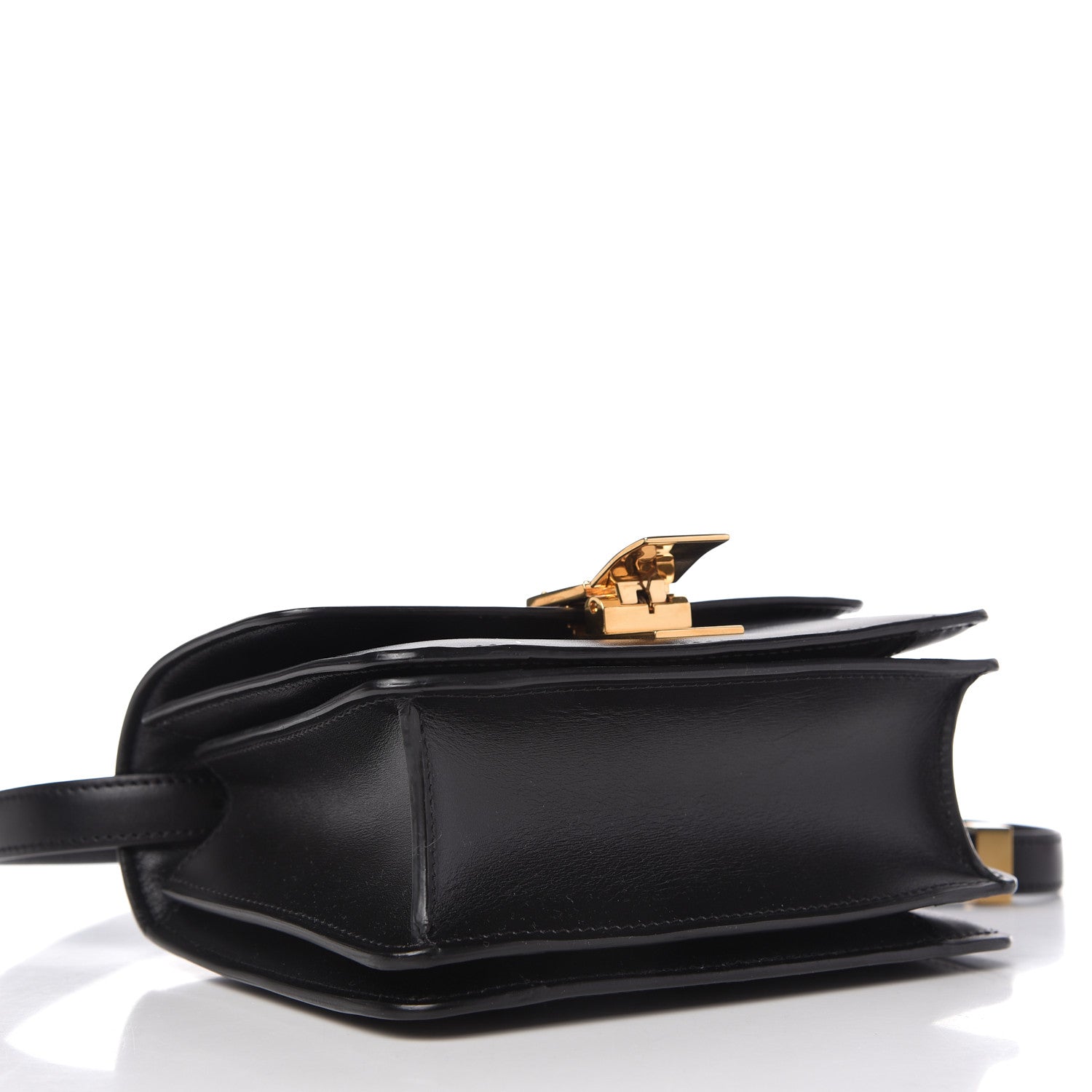 Celine Box Calfskin Small Classic Box Flap Bag Black 4 of 10