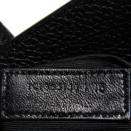 Saint Laurent Grained Calfskin Small Sac De Jour Black 7 of 7