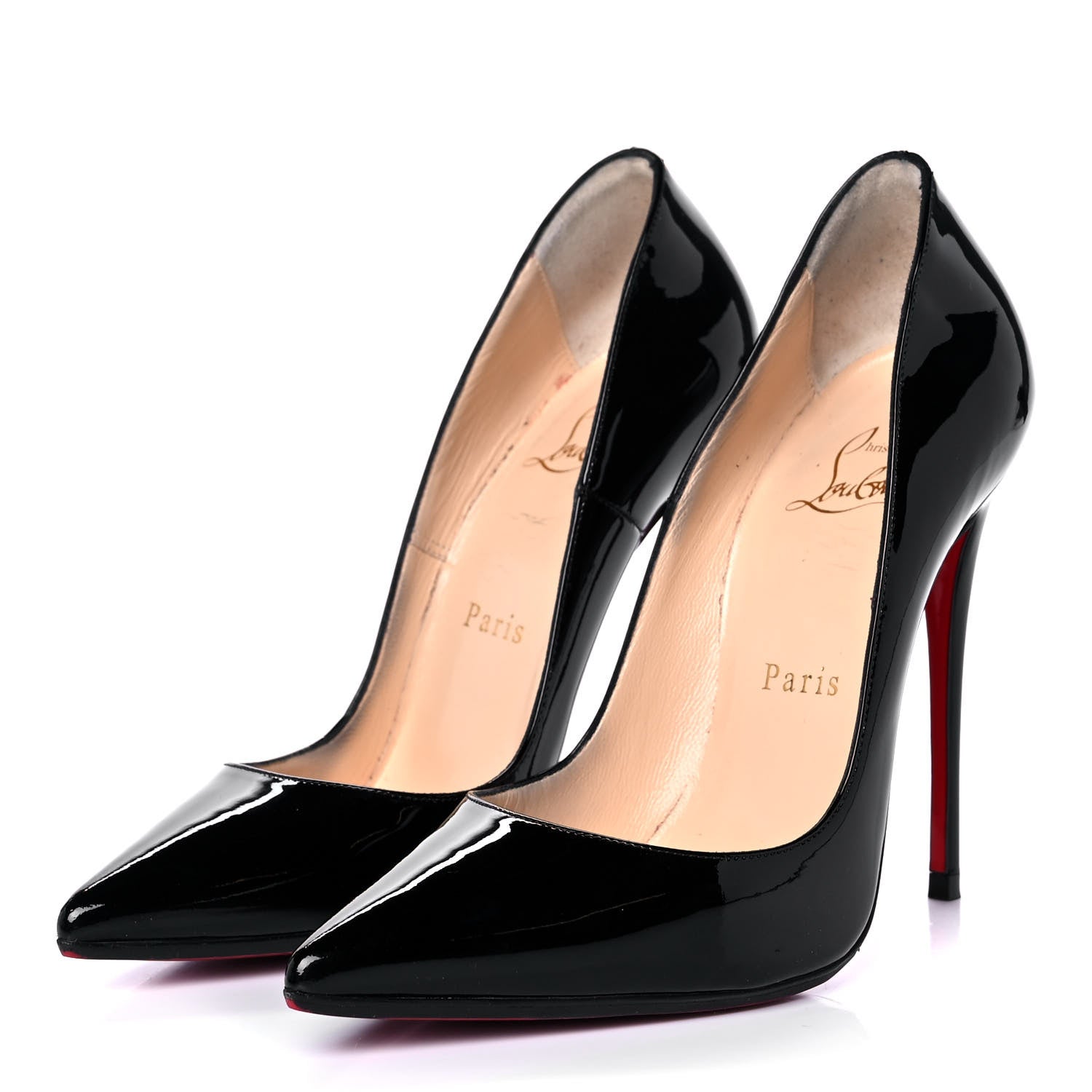 Christian Louboutin Patent So Kate 120 Pumps 35 Black 3 of 8