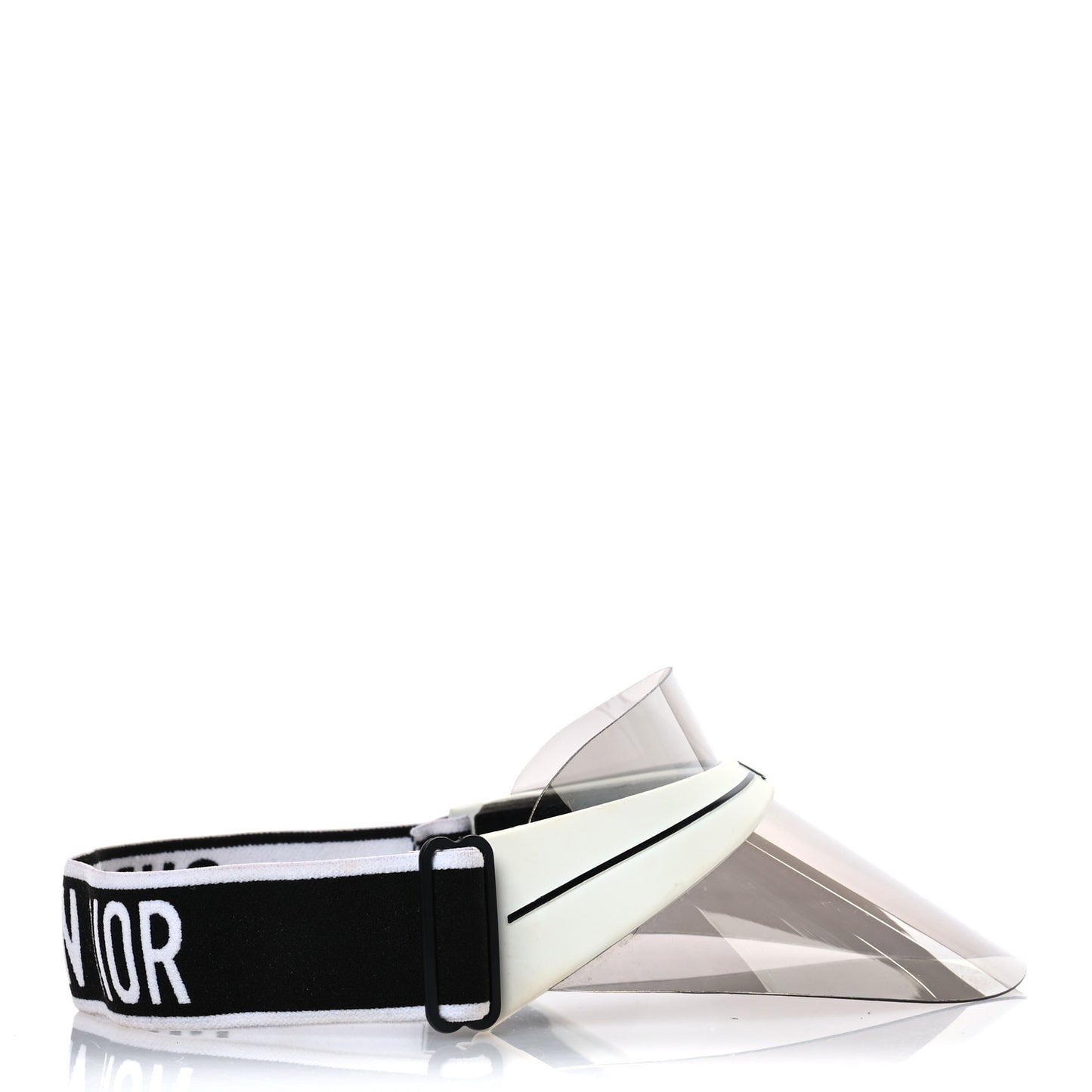 Mirrored DiorClub1 Sun Visor Silver