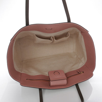 Gucci Dollar Calfskin Medium Swing Tote Grey Field Soft Pink 5 of 6