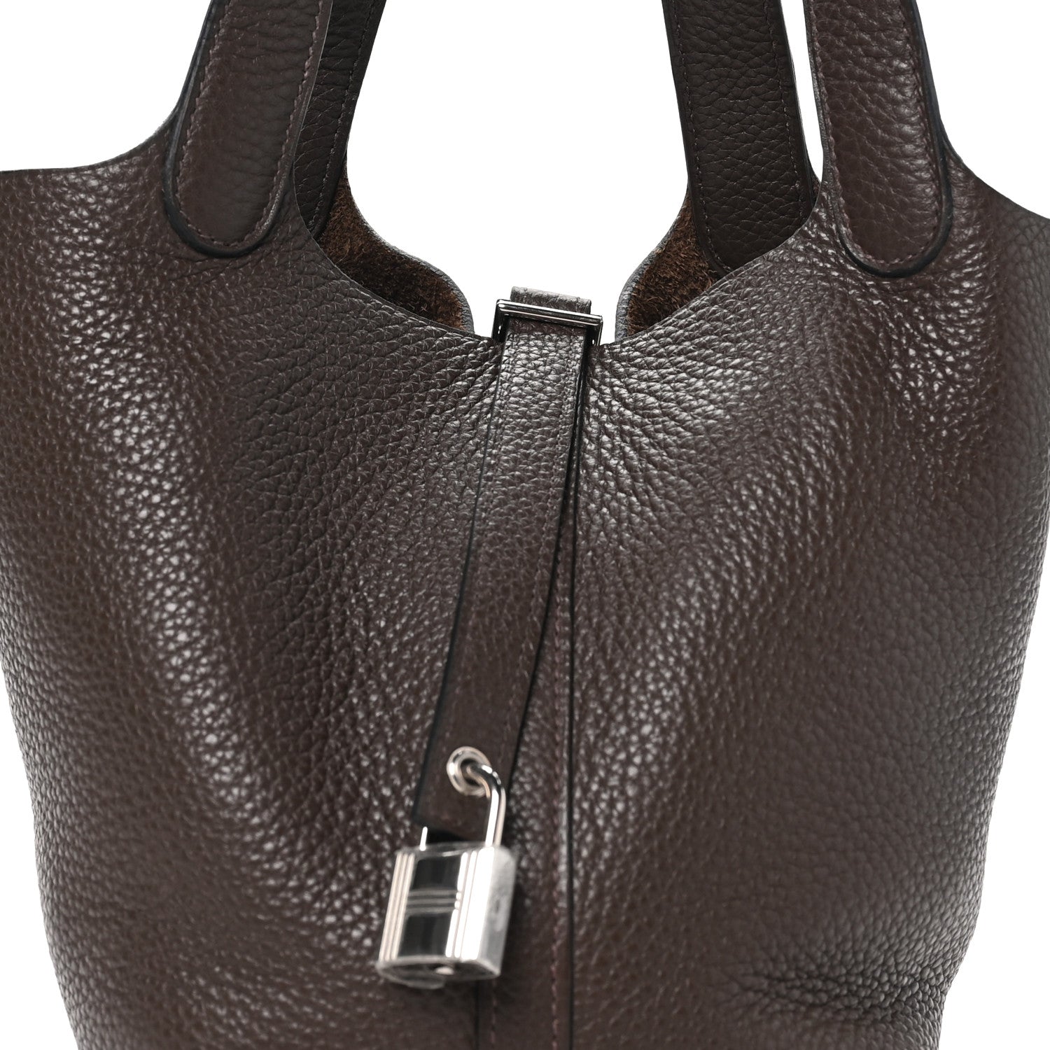 Hermes Taurillon Clemence Picotin Lock 18 PM Cacao 8 of 10