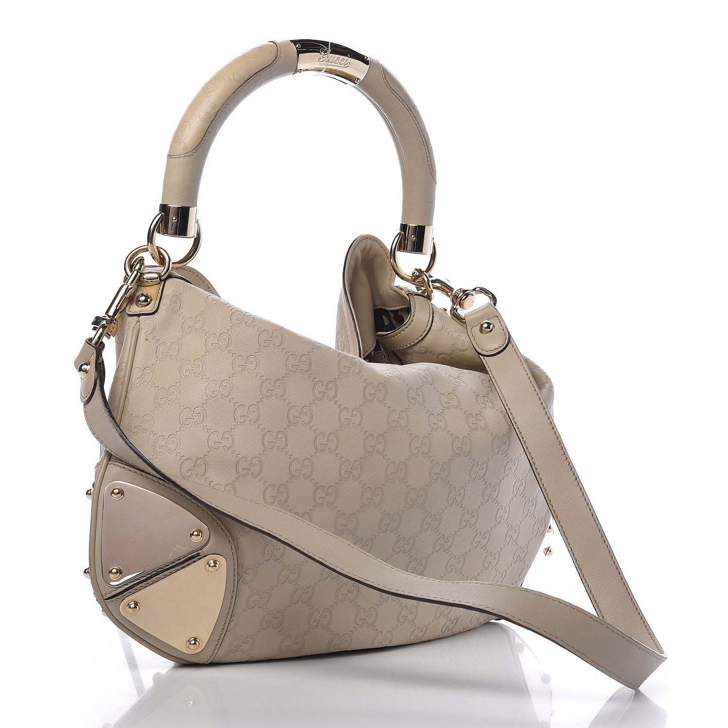 Gucci Guccissima Medium Indy Off White 4 of 14