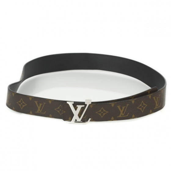 Louis Vuitton Macassar Monogram LV Initiales Reversible Belt100 40 1 of 6