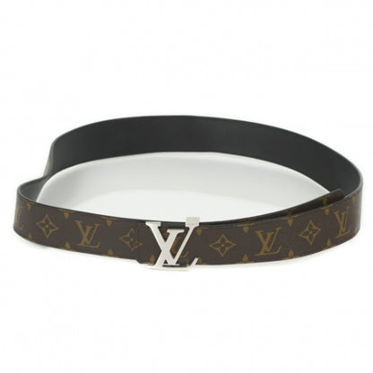Louis Vuitton Macassar Monogram LV Initiales Reversible Belt100 40 1 of 6
