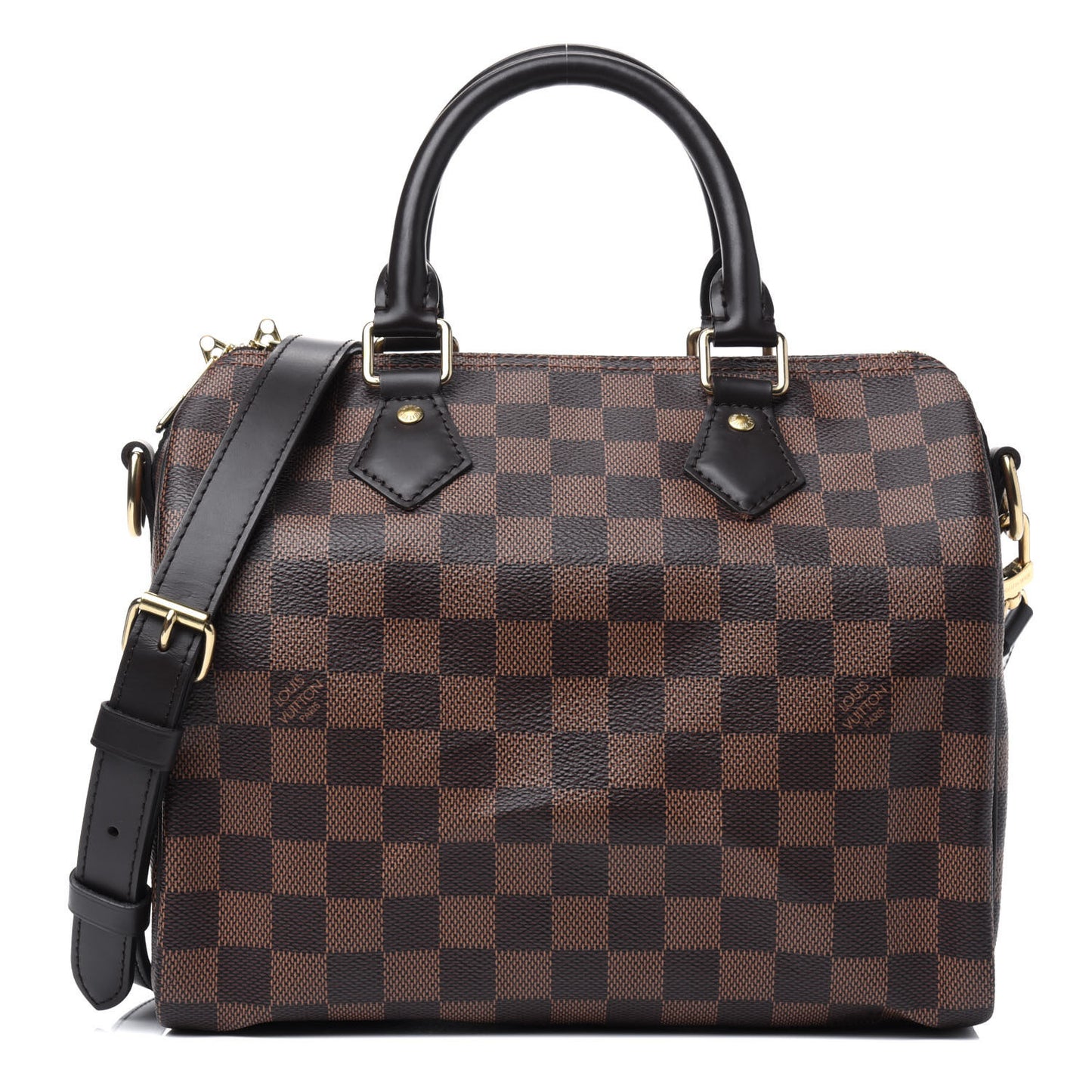 Damier Ebene Speedy Bandouliere 25
