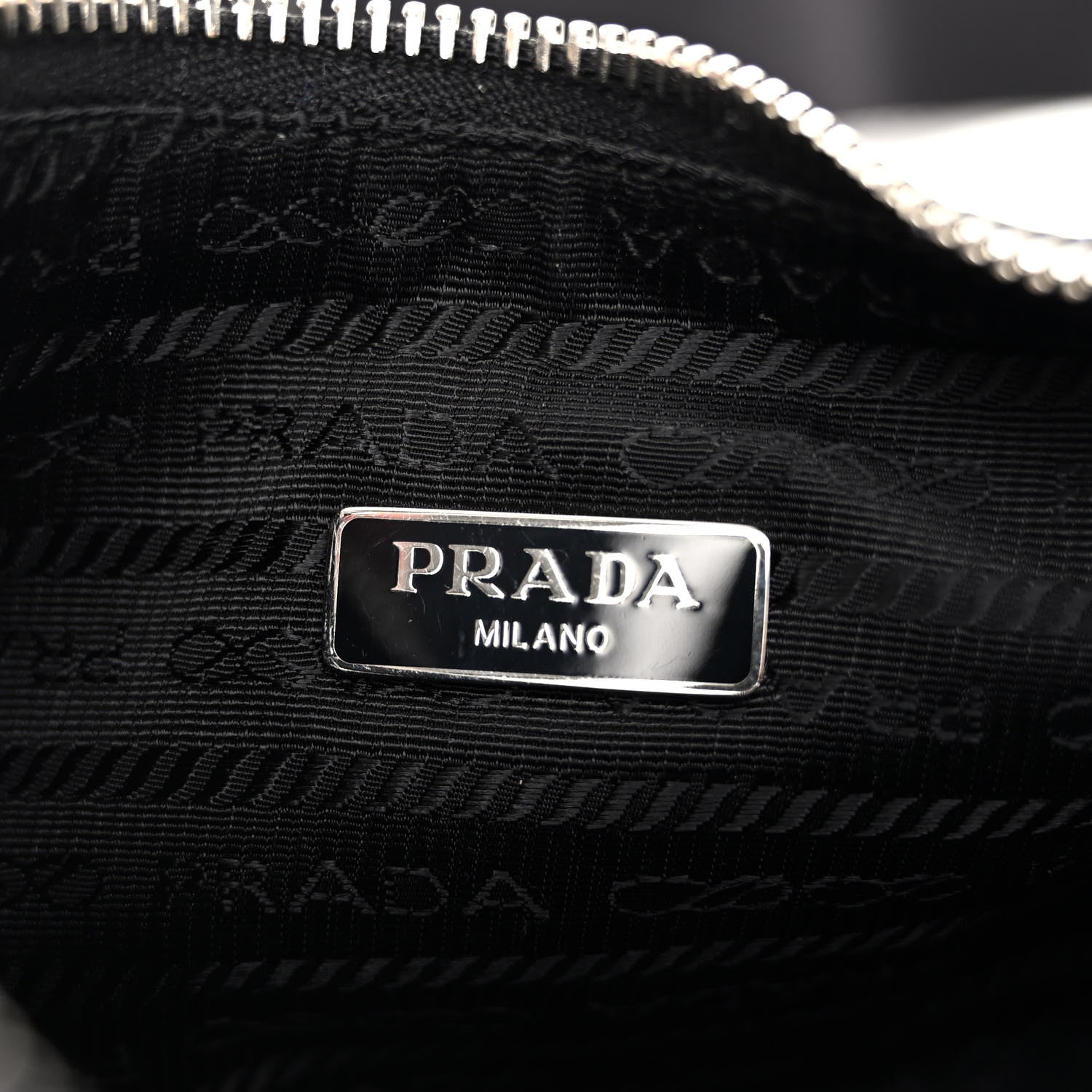 Prada Nylon Re-Edition 2005 Shoulder Bag Black 6 of 9
