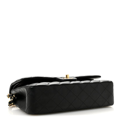 Chanel Lambskin Quilted Medium Double Flap Black 4 of 13