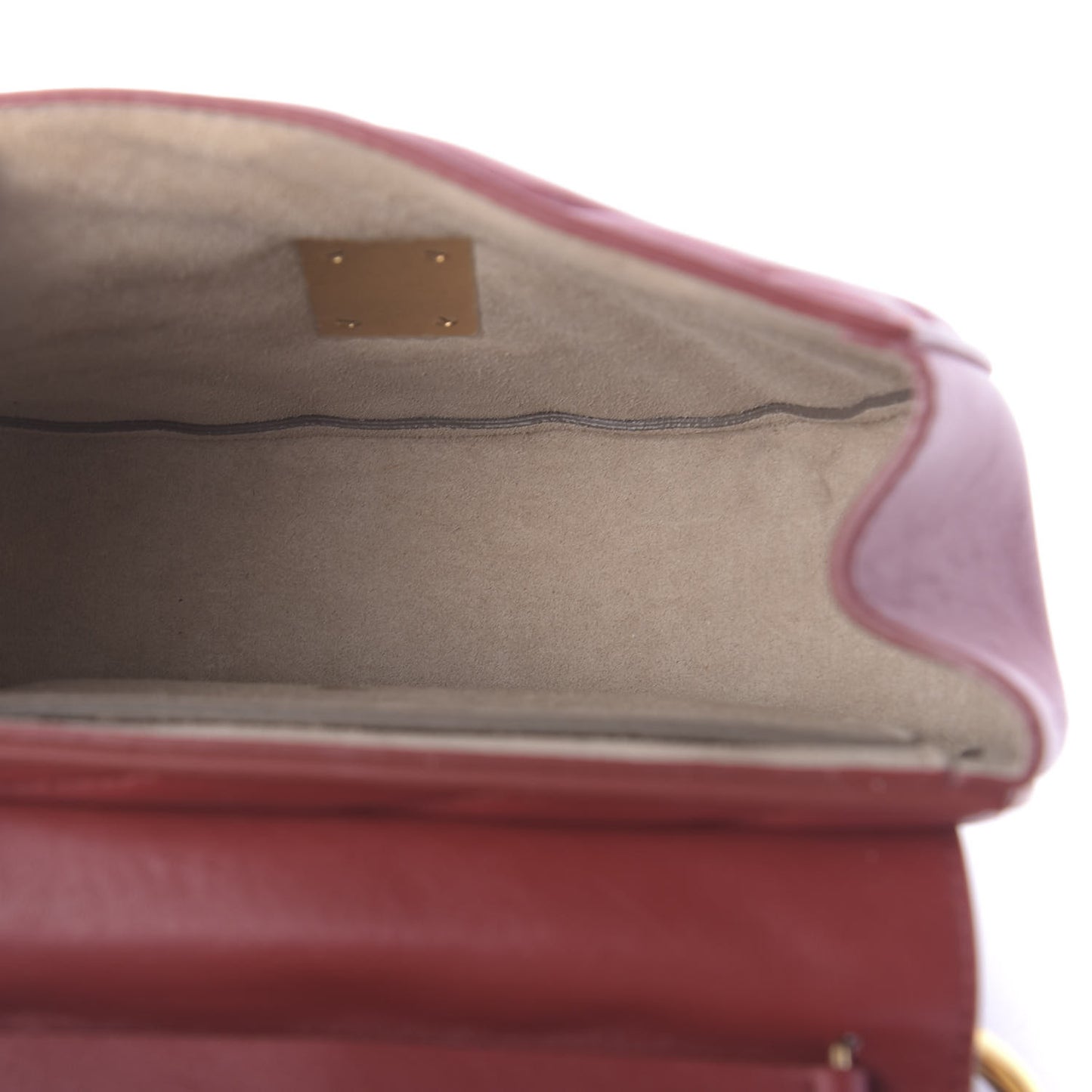 Calfskin Quilted Mini Drew Bijou Shoulder Bag Dahlia Red