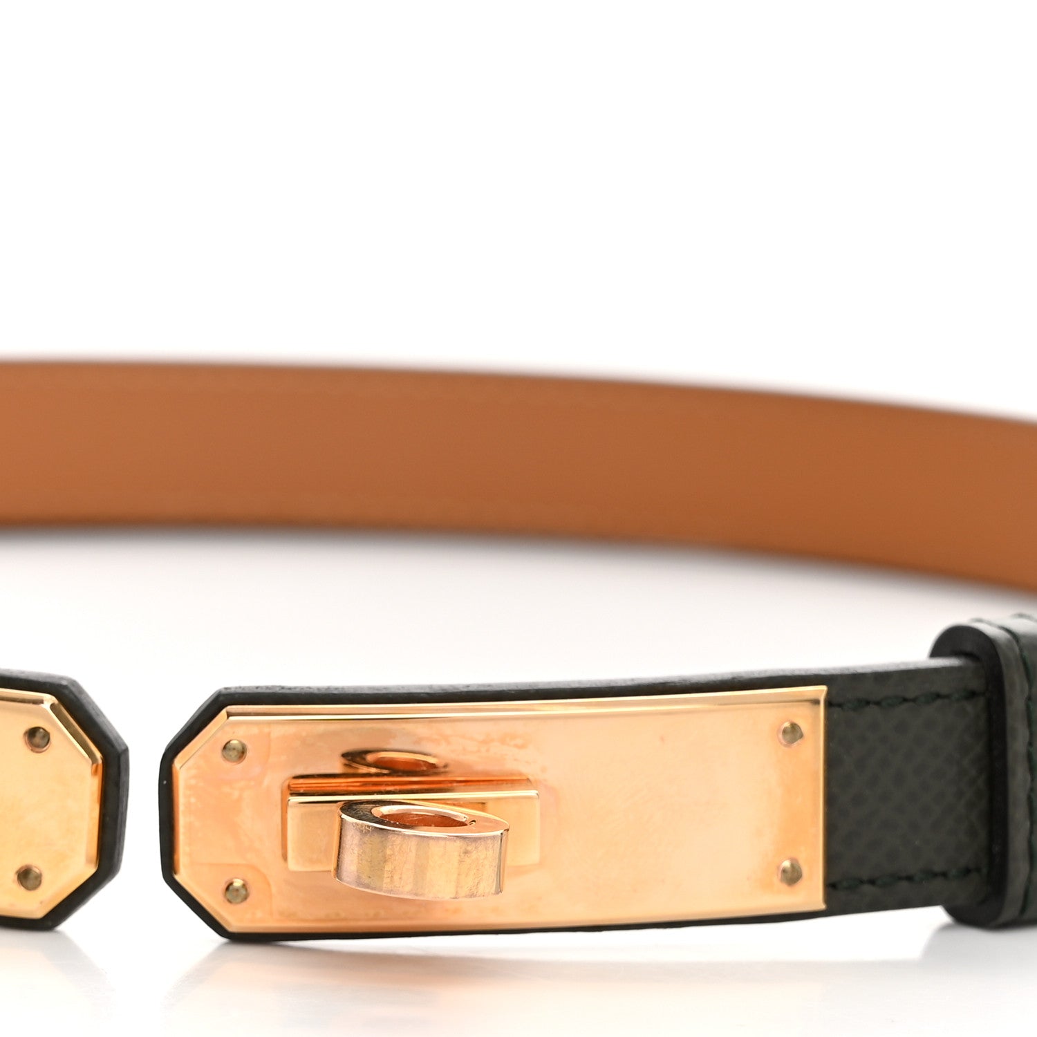 Hermes Epsom Kelly Belt Vert De Gris 5 of 6