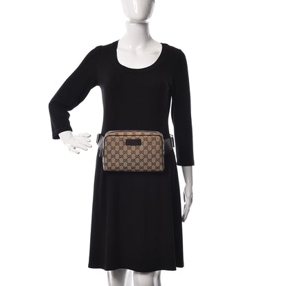 Gucci Monogram Belt Bag Dark Brown 2 of 10