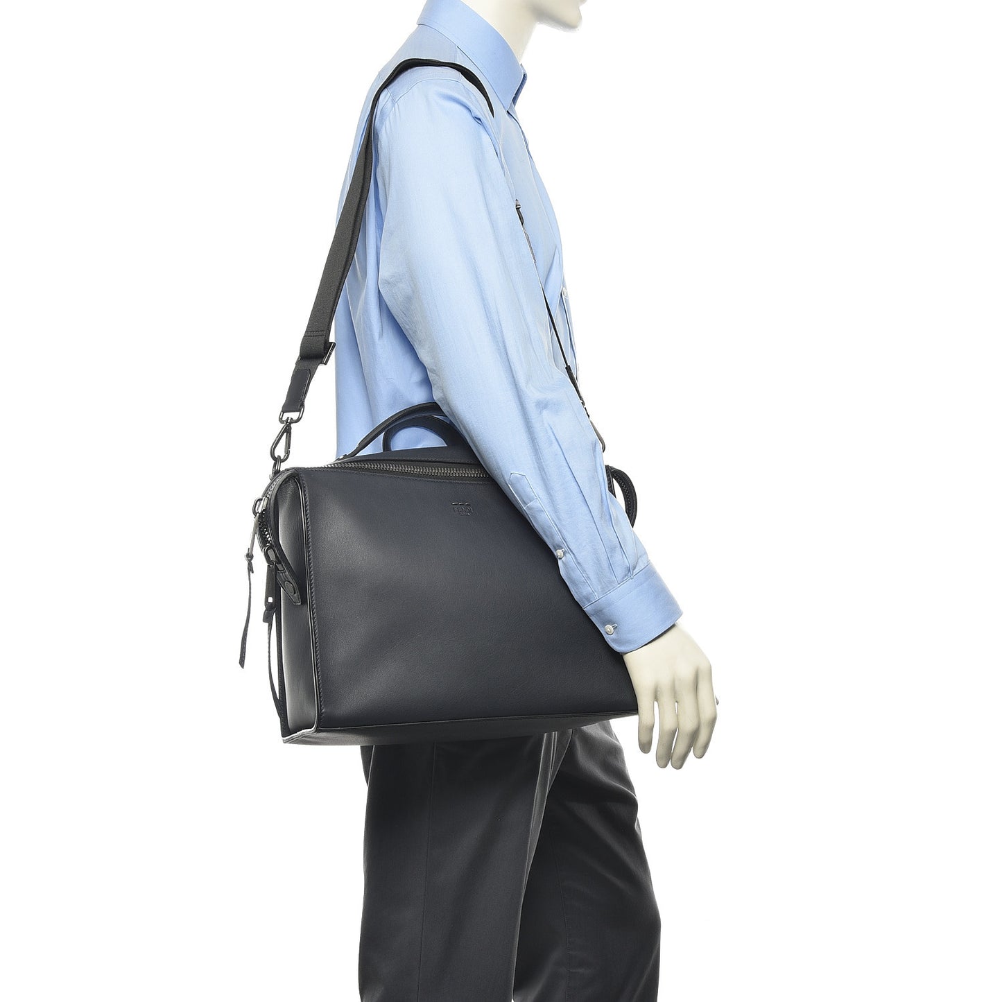 Vitello Dolce Lui Urban Briefcase Blue Notte