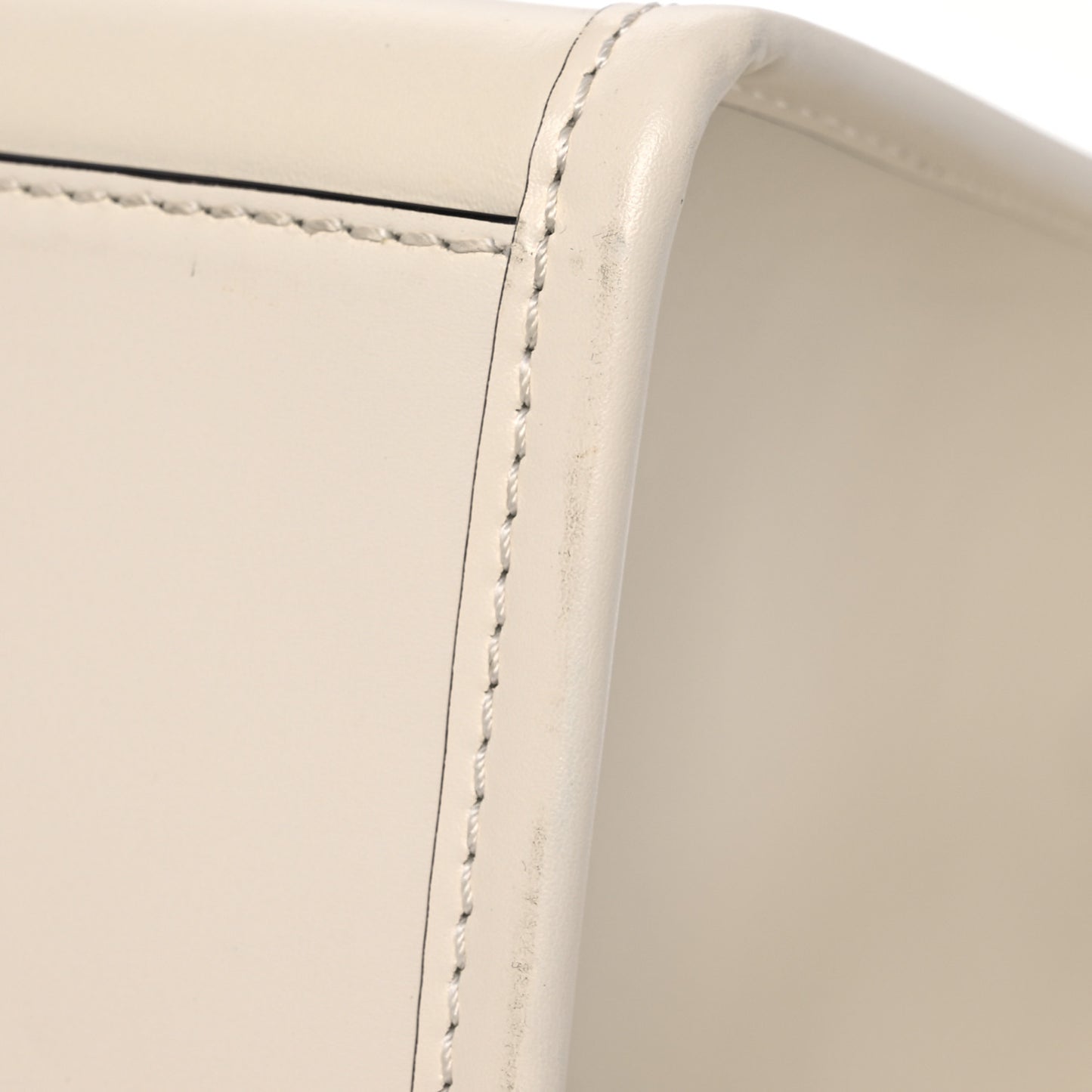 Vitello King Plexiglass Medium Fendi Sunshine Shopper Tote White Ice