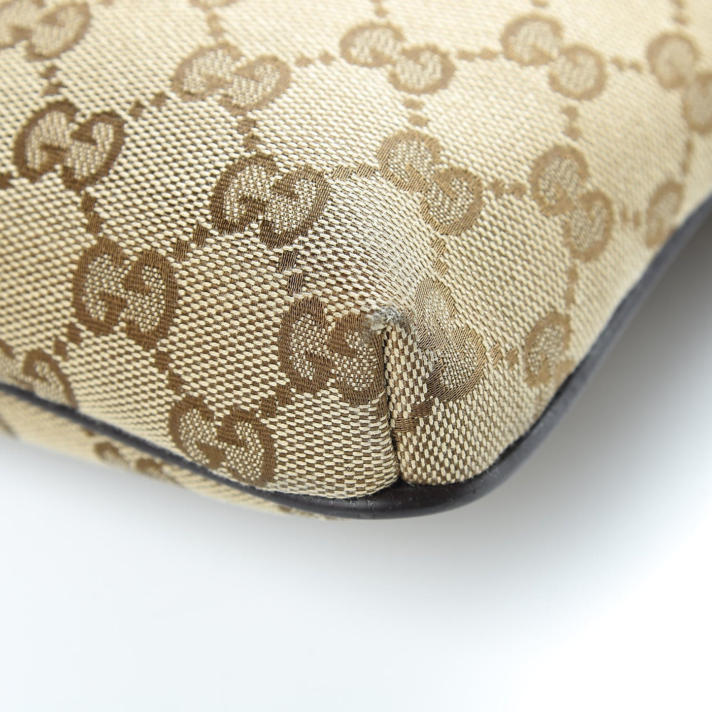Monogram Signature Web Small Messenger Brown