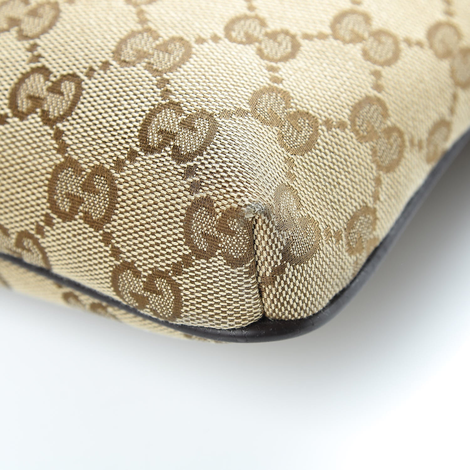 Gucci Monogram Signature Web Small Messenger Brown 11 of 12