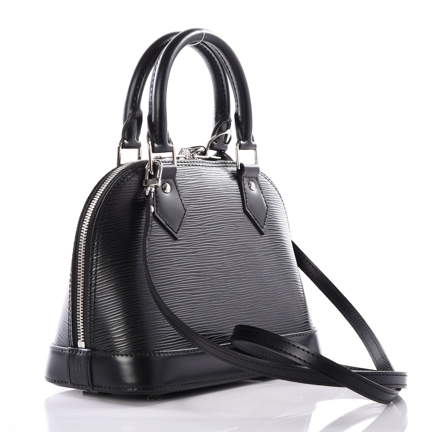Louis Vuitton Epi Alma BB Black 2 of 11