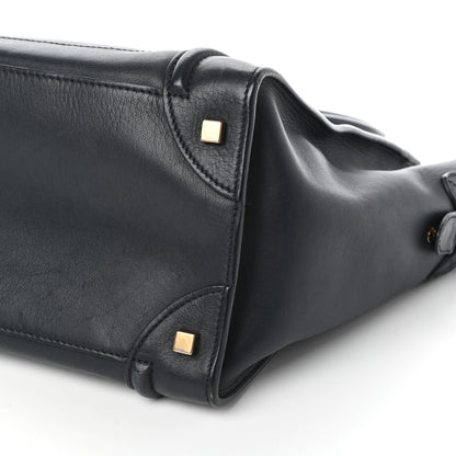 Celine Smooth Calfskin Mini Luggage Navy Blue 10 of 10