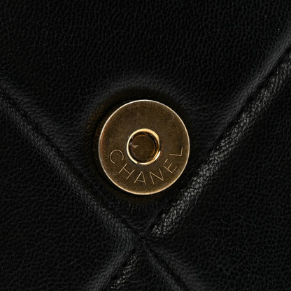 Chanel Lambskin Quilted Chanel 19 Wallet On Chain WOC Black 12 of 12