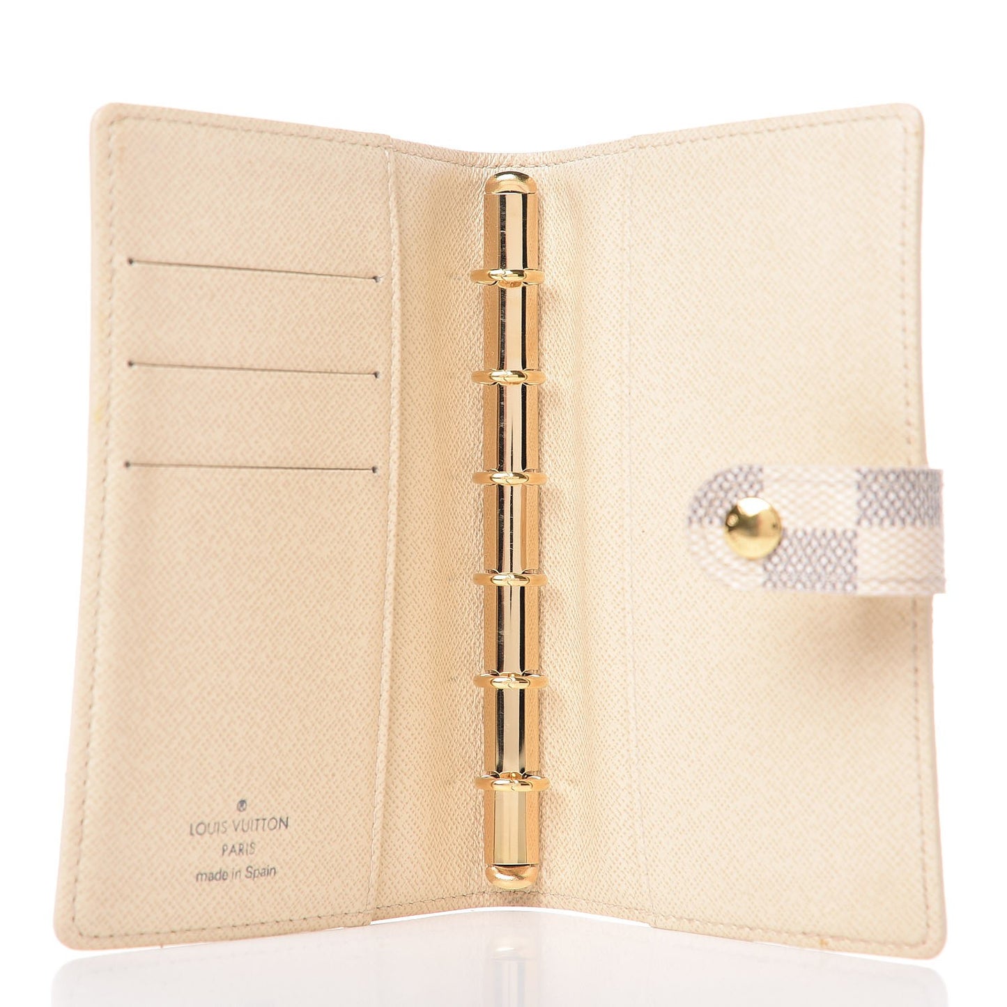 Damier Azur Small Ring Agenda Cover