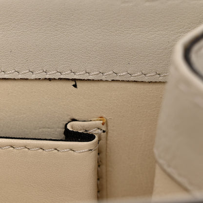 Gucci Calfskin Medium 1973 Shoulder Flap Bag Ivory 15 of 16