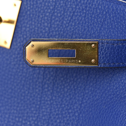 Hermes Togo Kelly Retourne 28 Bleu Electrique 18 of 37