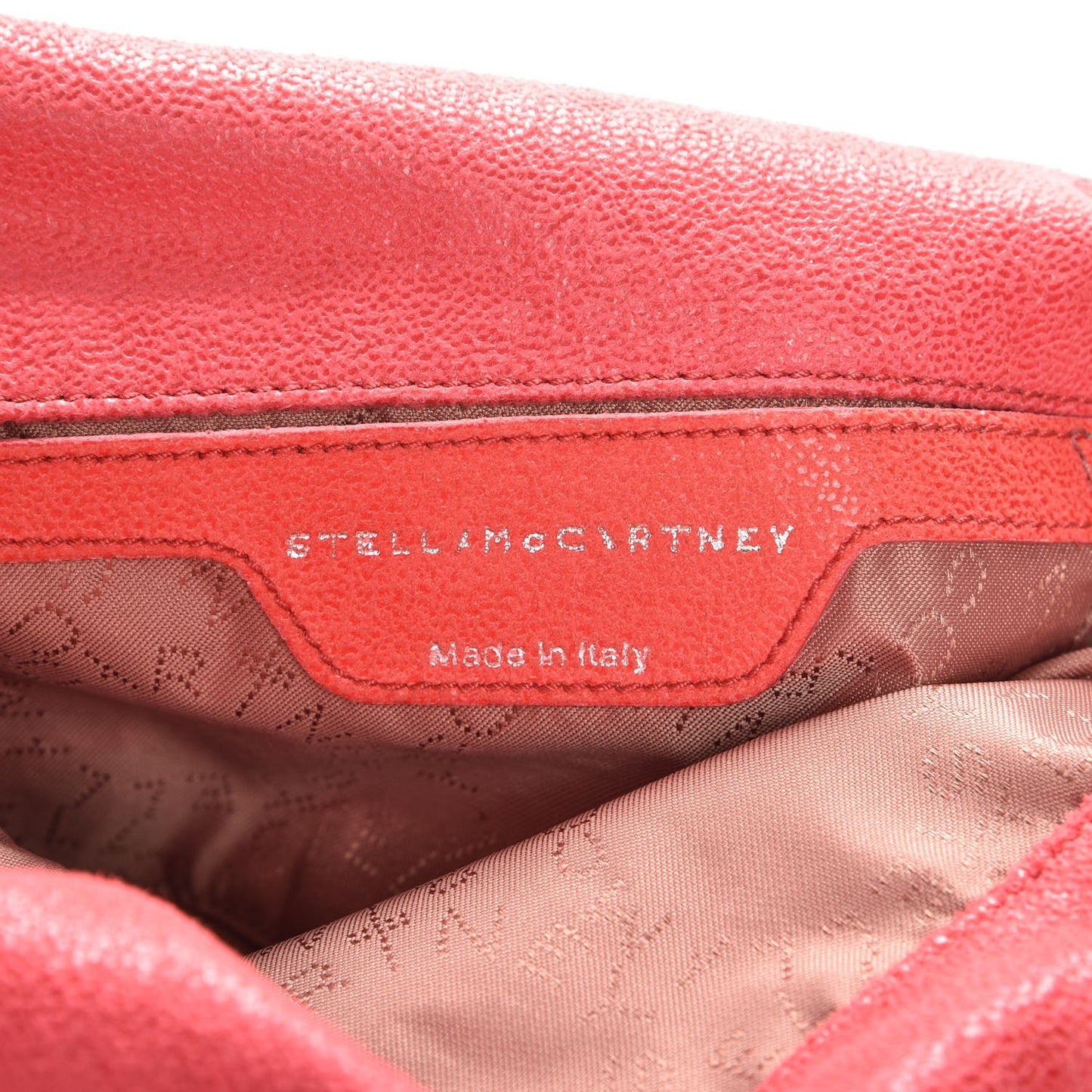 Shaggy Deer Mini Falabella Fold Over Tote Pink Fluo