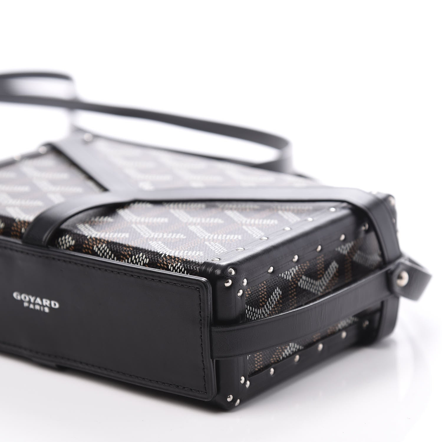 Goyard Goyardine Minaudiere Trunk Bag Black 8 of 10