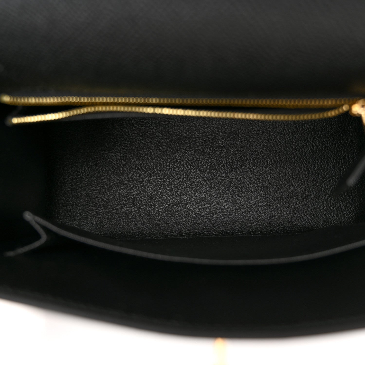 Hermes Epsom Kelly Sellier 25 Black 5 of 11