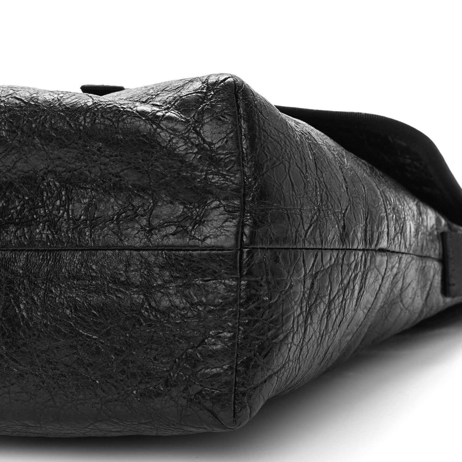Balenciaga Agneau Arena Small Explorer Messenger Bag Black 10 of 11