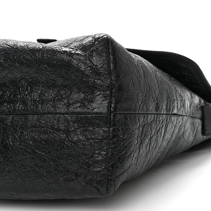 Balenciaga Agneau Arena Small Explorer Messenger Bag Black 10 of 11