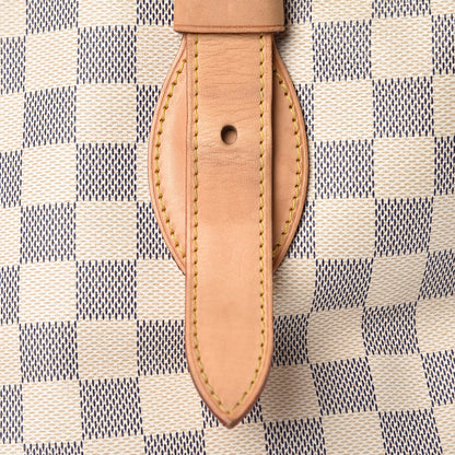 Louis Vuitton Damier Azur Hampstead MM 13 of 19