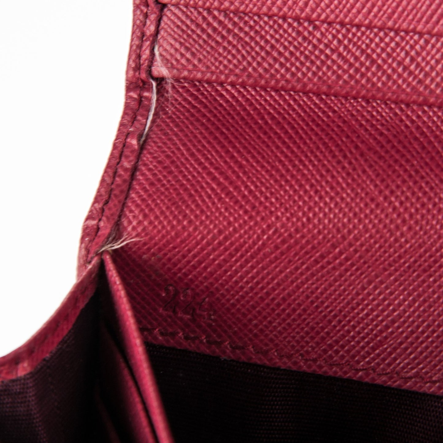 Saffiano Metal Continental Flap Wallet