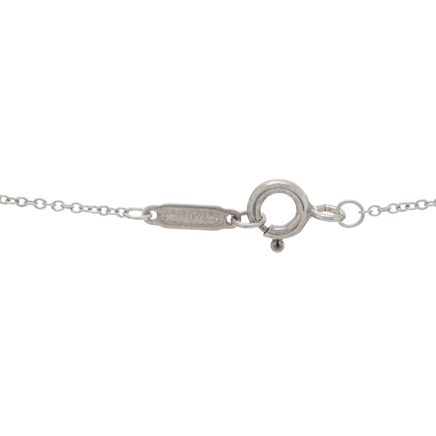 Sterling Silver Logo Bar Pendant Necklace