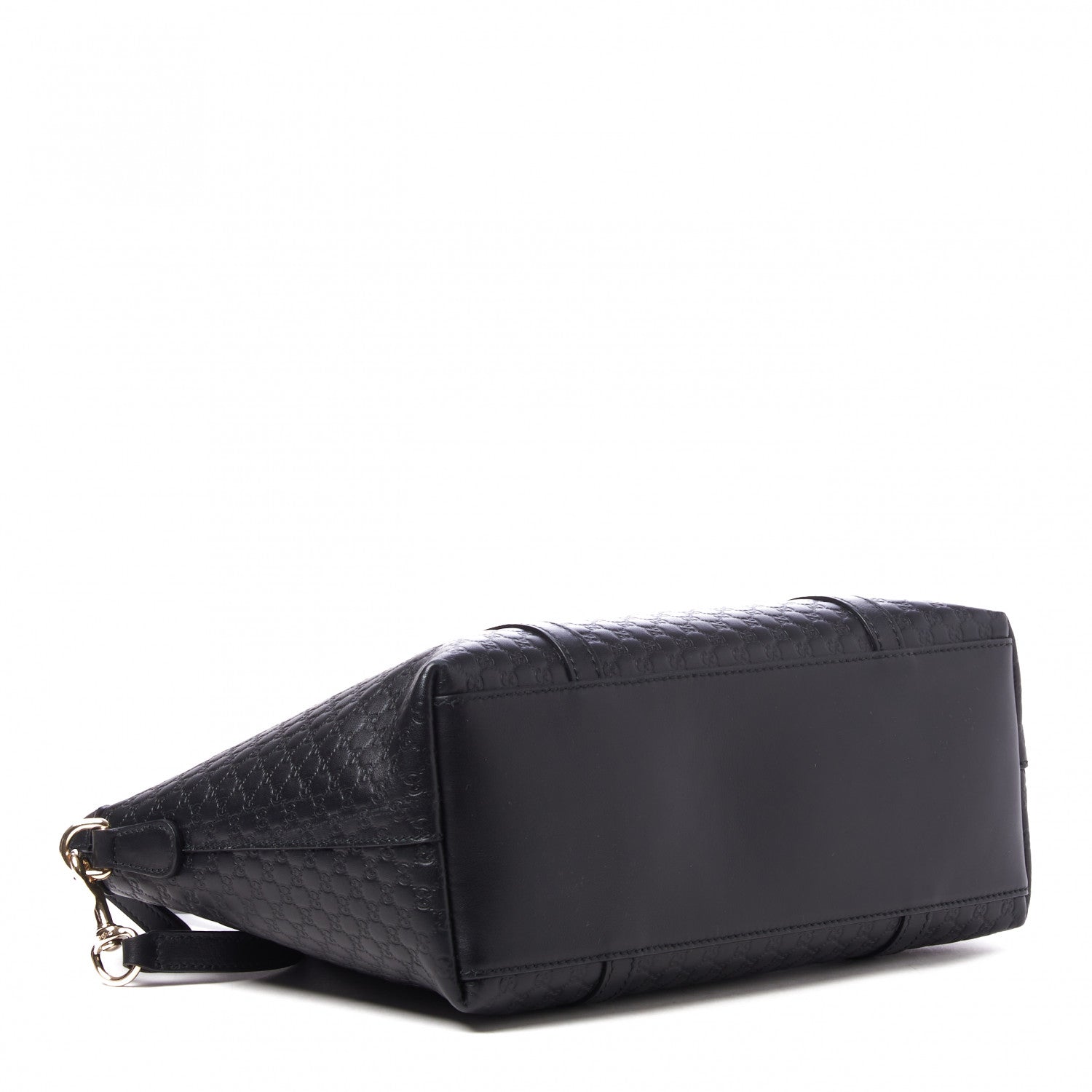 Gucci Soft Microguccissima Small Zippered Satchel Black 3 of 9