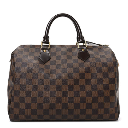 Louis Vuitton Damier Ebene Speedy 30 1 of 11