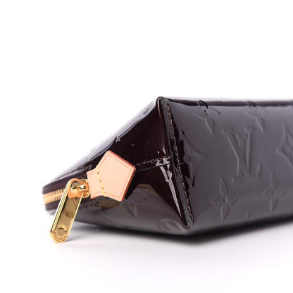 Louis Vuitton Vernis Cosmetic Pouch Amarante 6 of 9