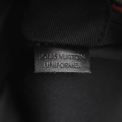 Louis Vuitton Taurillon Monogram Uniformes Solar Ray Soft Pochette Volga Belt Bag Black 7 of 10