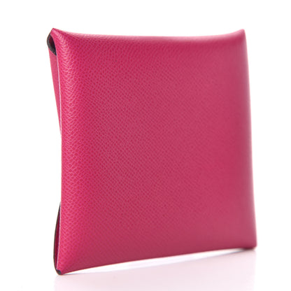 Hermes Epsom Bastia Coin Purse Rose Pourpre 3 of 8