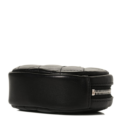 Chanel Lambskin Quilted Zip Around Classic Coin Purse Black 6 of 10