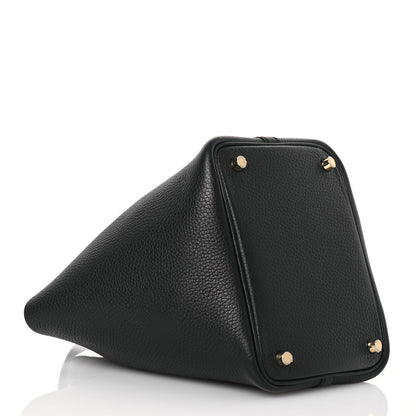 Hermes Taurillon Clemence Picotin Lock 18 PM Black 4 of 13