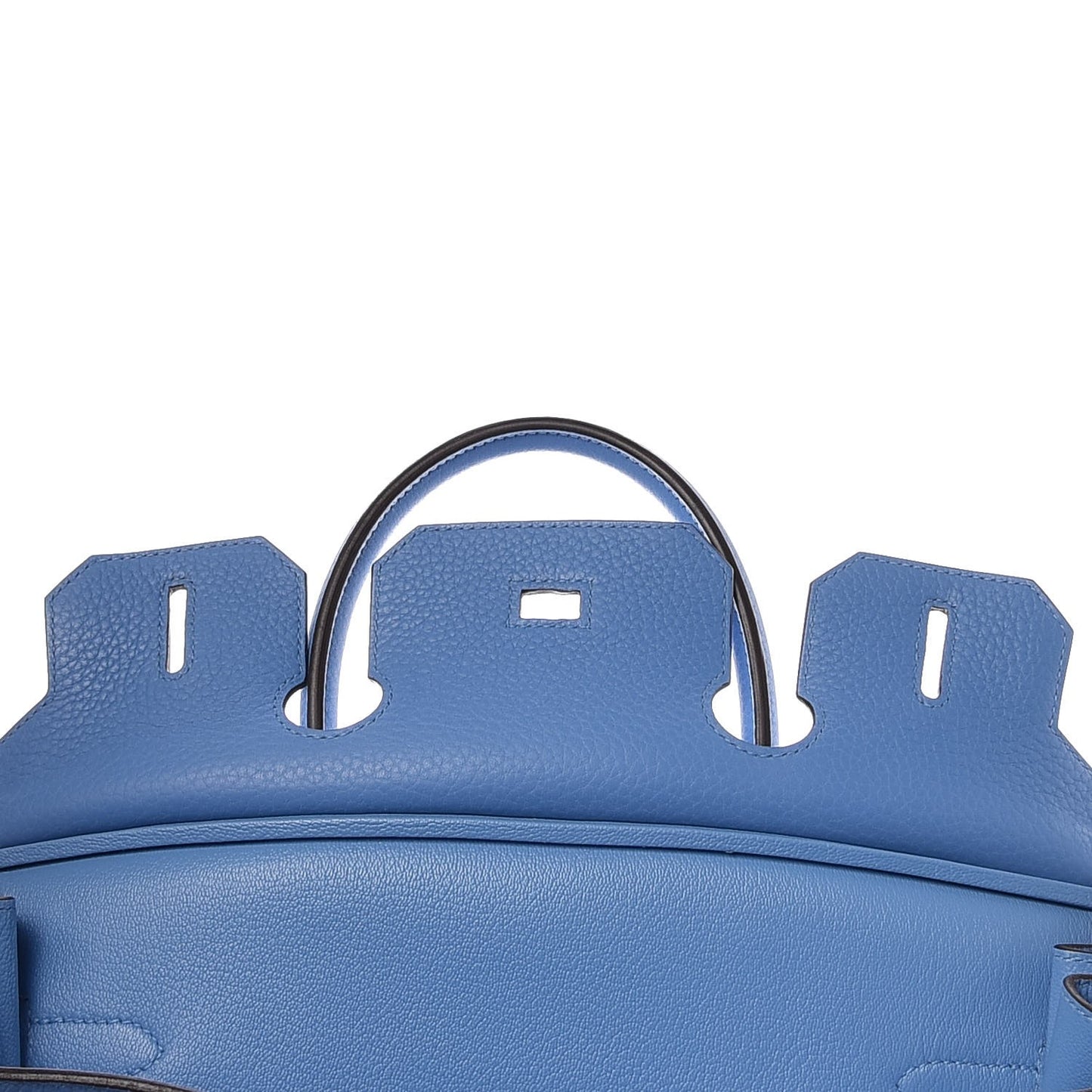 Taurillon Clemence Birkin 30 Bleu Paradis
