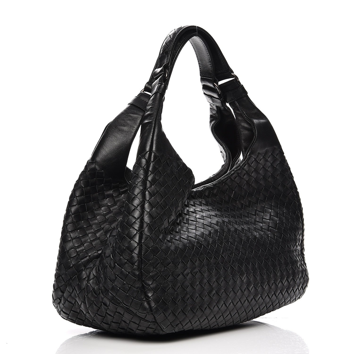 Bottega Veneta Nappa Intrecciato Medium Campana Nero Black 3 of 12